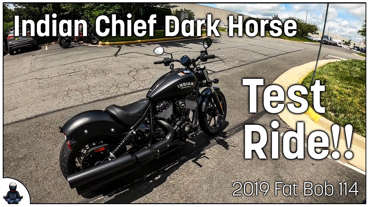 Indian Chief Dark Horse Test Ride - And a few thoughts about Indian Motorcycles in general.
