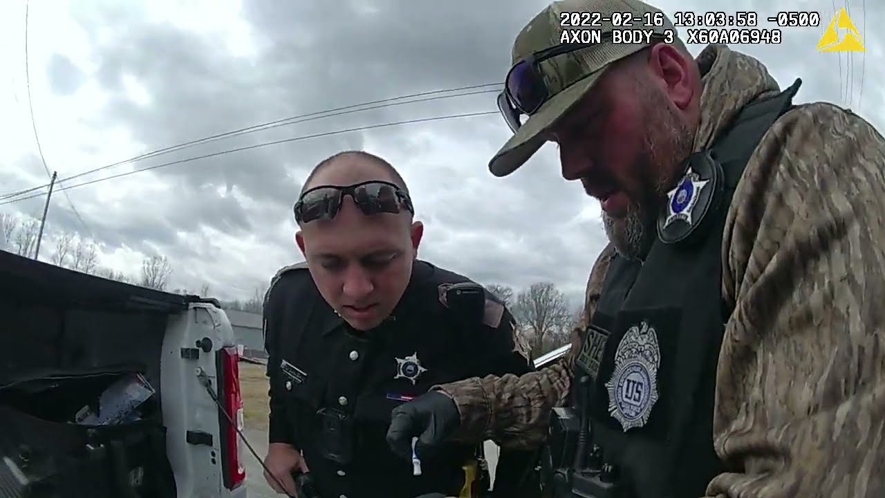 Jessie Riddle Bodycam footage from a traffic stop 2-16-22 Paducah ky