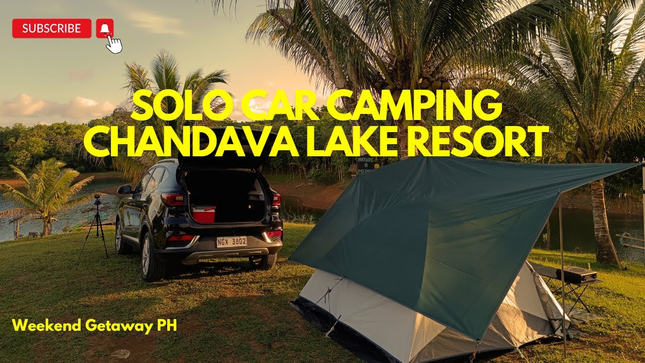 SOLO CAR CAMPING AT CHANDAVA LAKE RESORT CAVINTI LAGUNA | ROAD TRIP | MG ZS