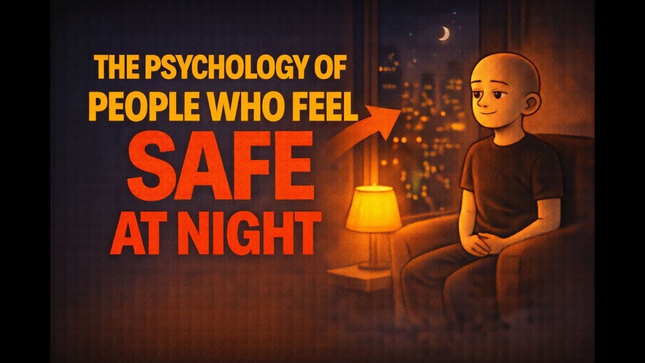 The Psychology of People Who Feel Safe at Night