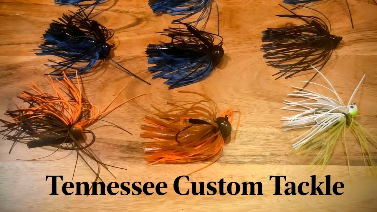 Premium hand‑crafted bass jigs by Tennessee Custom Tackle