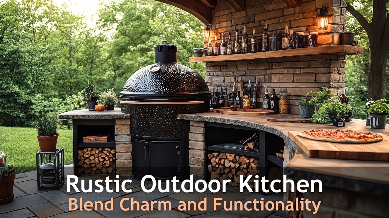 Rustic Outdoor Kitchen Ideas You’ll Love All Year Round