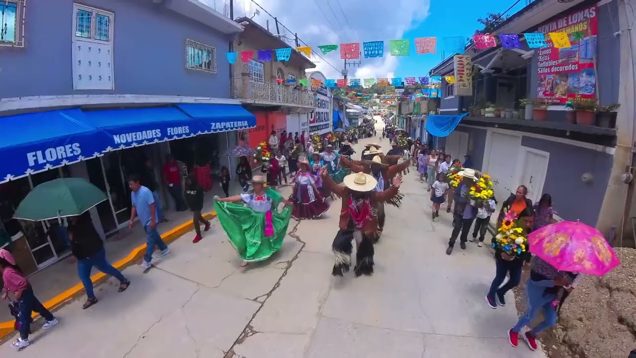 Procesión del 25 de Julio en Santiago Coicoyán de las Flores Oax. Fiesta Patronal 2025