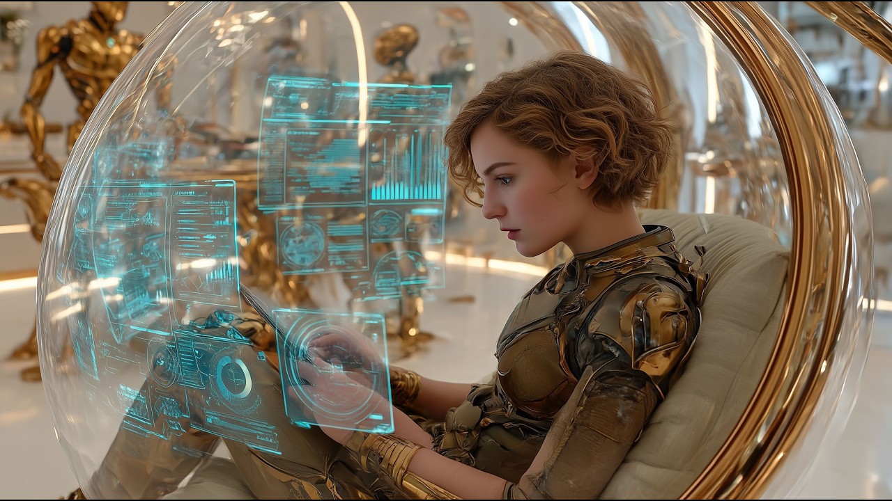 Futuristic Smart Cities 2050 in 4K 🌆  1 Hour Sci-Fi Nature & Luxury Future World