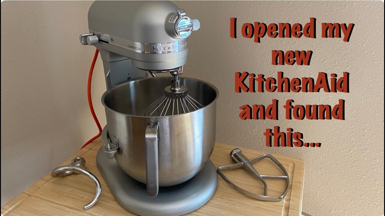 Коммерческий KitchenAid на моей кухне!