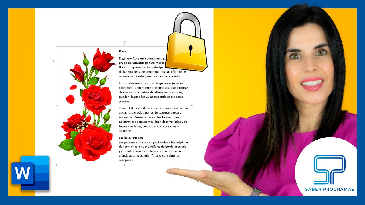 🔵 Cómo AGRUPAR IMAGEN y TEXTO en WORD