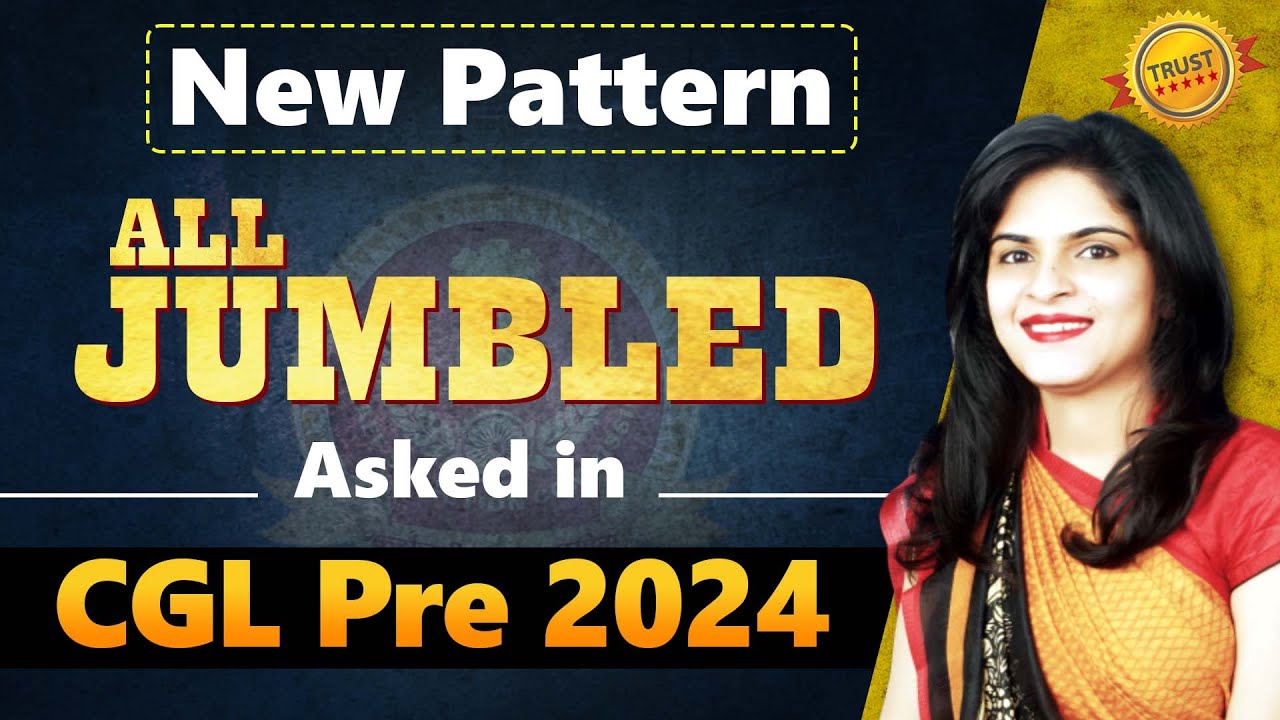 All Jumbled PQRS asked in SSC CGL 2024 by Manisha Bansal Ma'am || Jumbled Paragraph CGL, CHSL, CPO