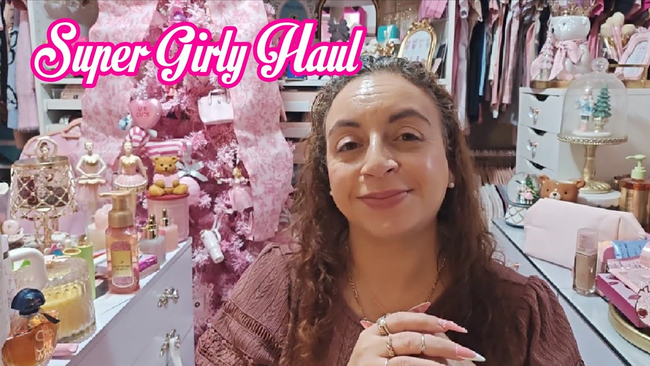 Super Girly Haul 🎀 Juicy Couture👑 Colourpop, More Christmas Gifts ✨💞