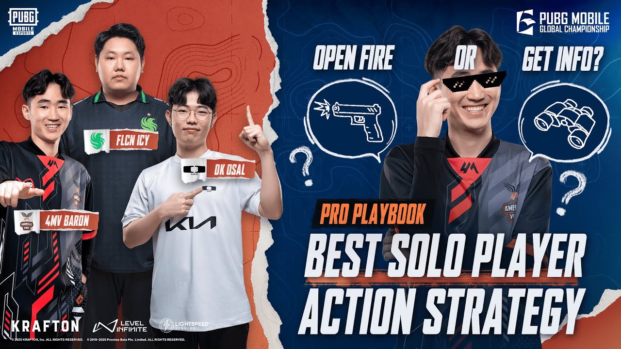 Best Solo Player Action Strategy - 2024 PMGC - Pro Playbook