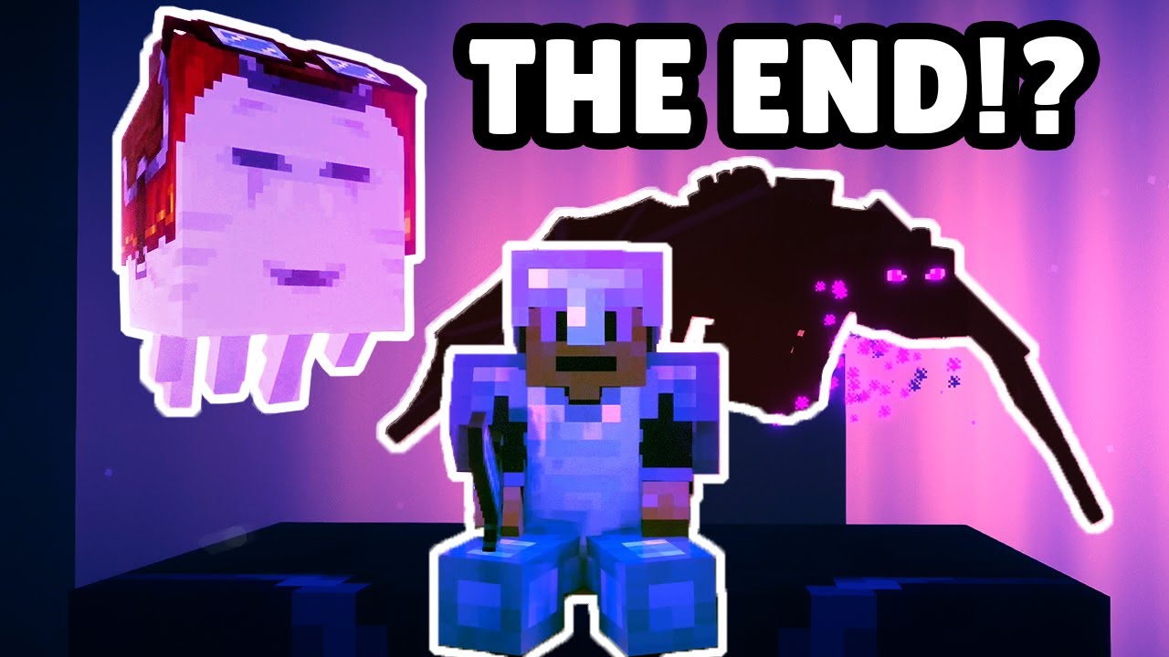 KILLING THE ENDER DRAGON WITH A HAPPY GHAST!? *Minecraft Update* - Rip