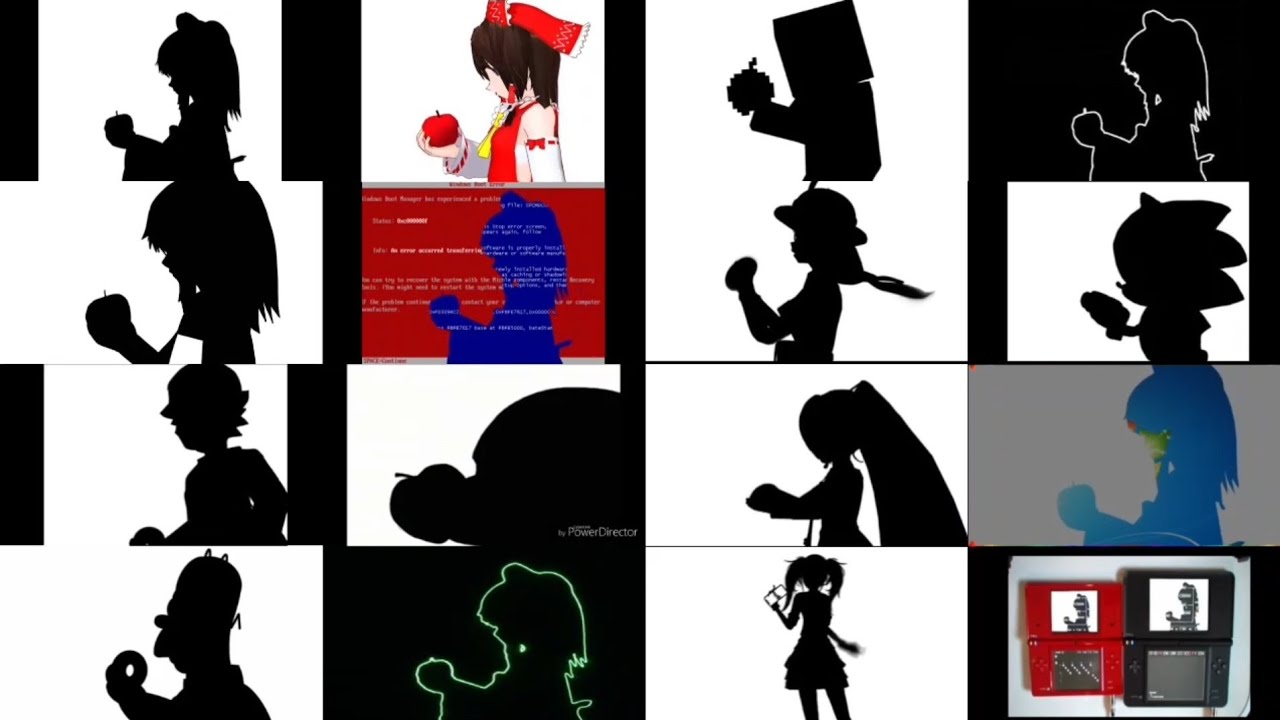 Bad Apple!! PV 16窓
