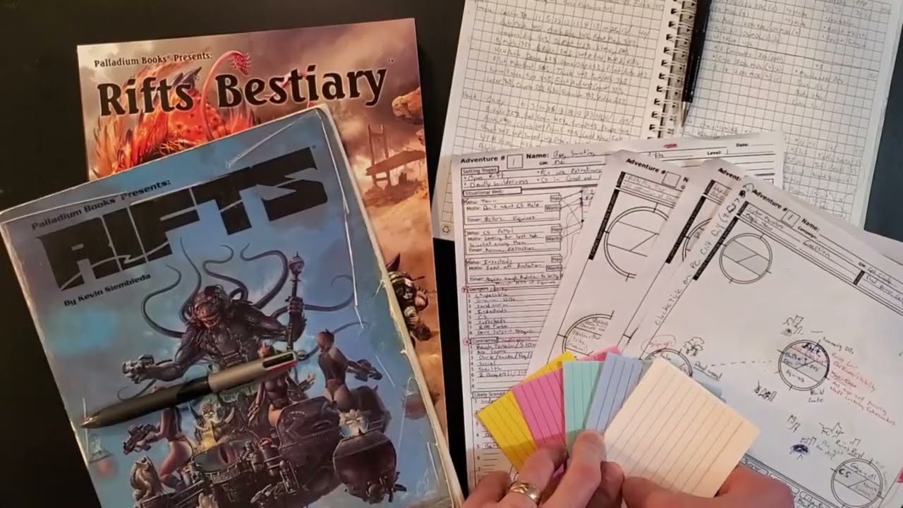 Palladium Rifts Adventure writing (part1)