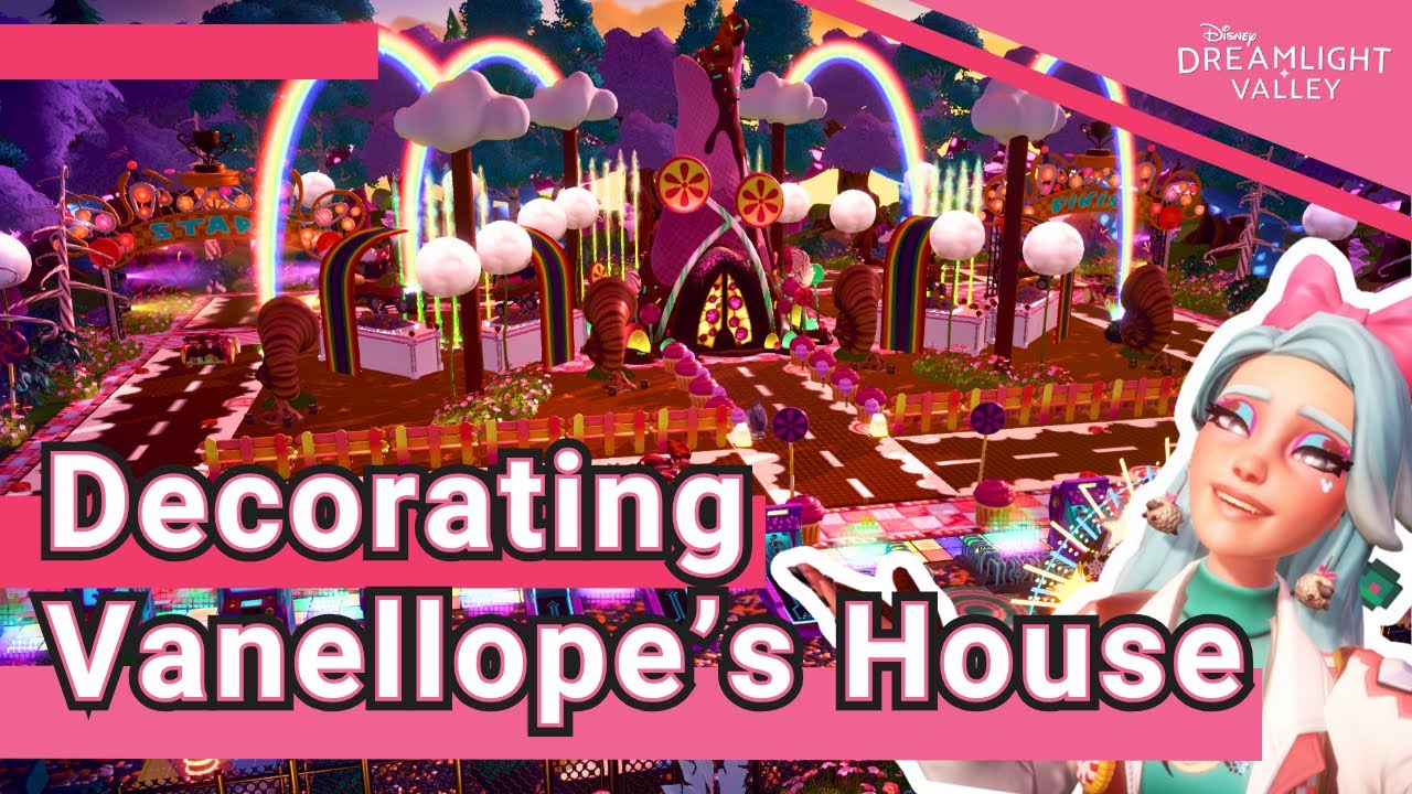 Decorating Vanellope's House // Disney Dreamlight Valley