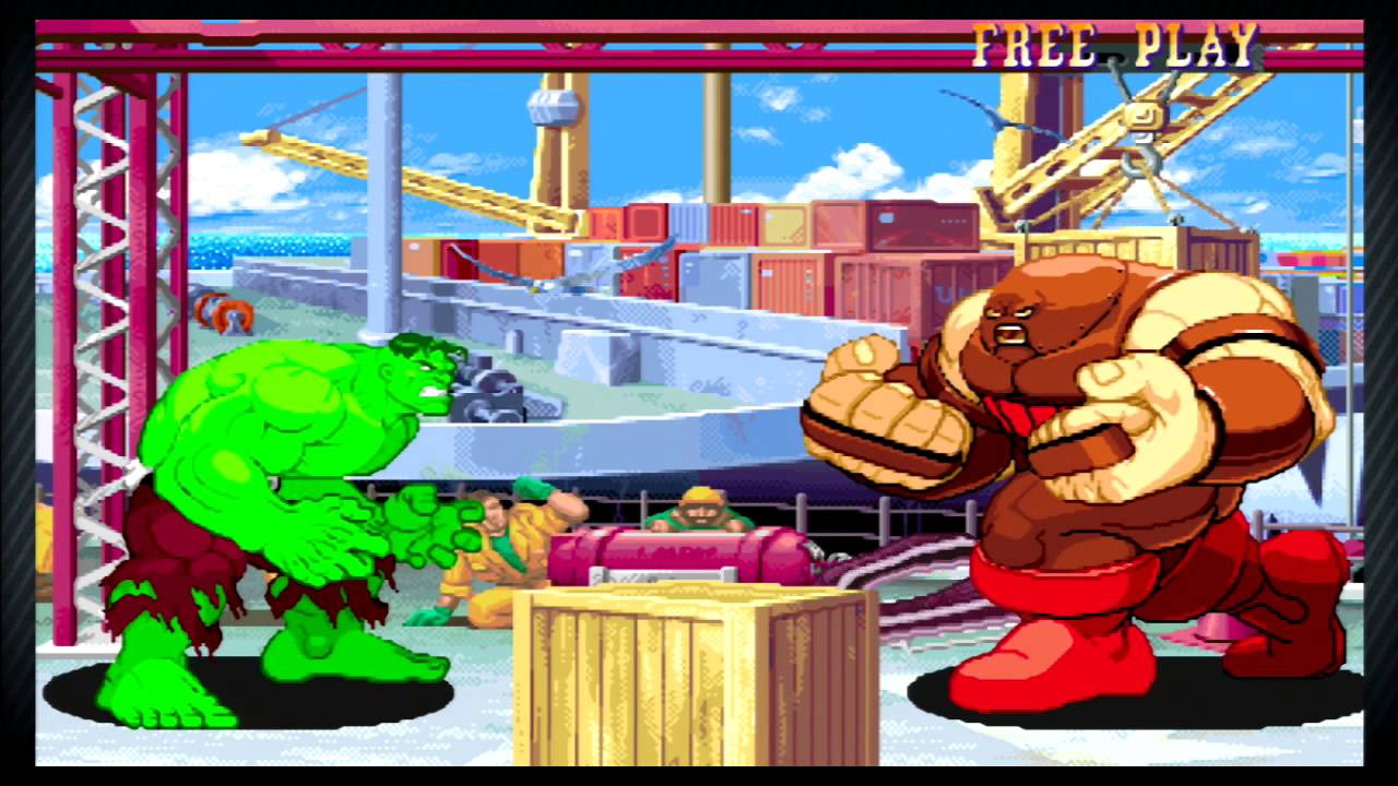Marvel Super Heroes - Hulk Arcade Mode