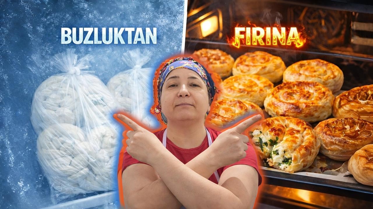 MİSAFİR GELİNCE HAYAT KURTARAN BÖREK! (BUZLUKTAN FIRINA) | ÇITIR ÇITIR