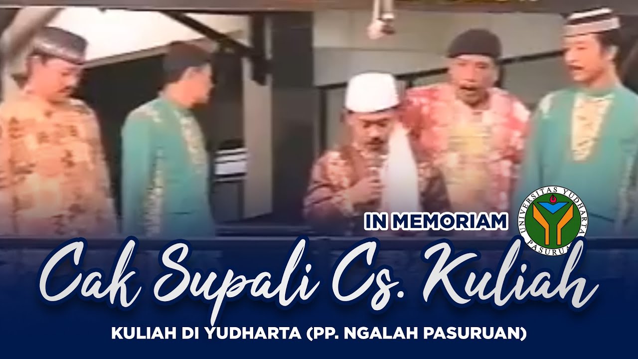SUPALI Cs. KULIAH DI YUDHARTA PONDOK NGALAH PASURUAN - Peresmian Universitas Yudharta (23 Mei 2005)