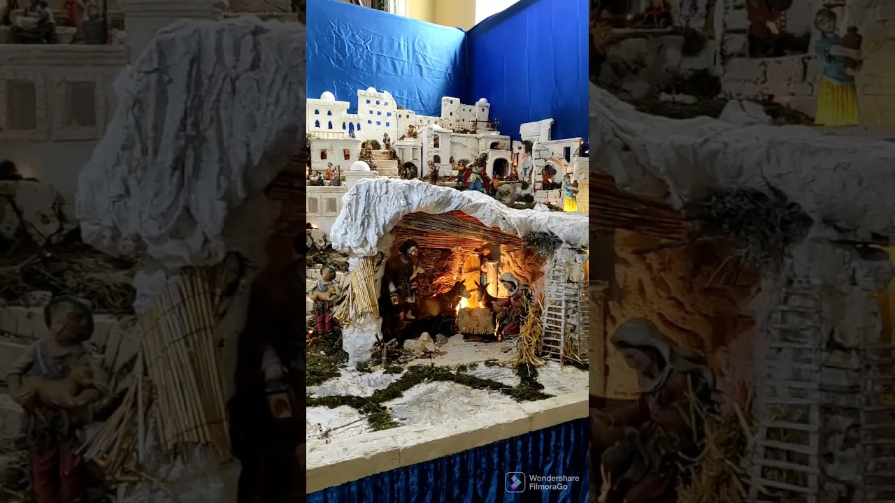 Presepe 2023. Chiesa di Montauro. Calabria