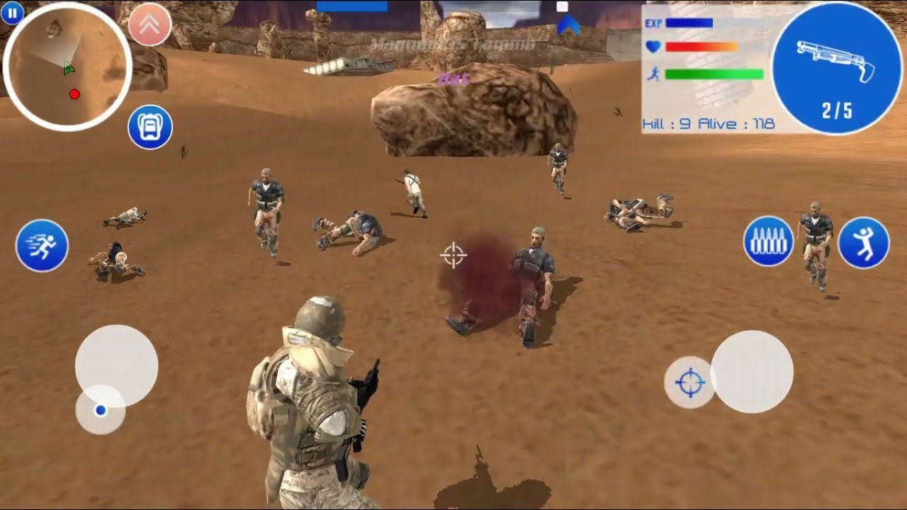 ► Desert Battleground (Naxeex Studio) New Crime Simulator Survival Game Android Gameplay