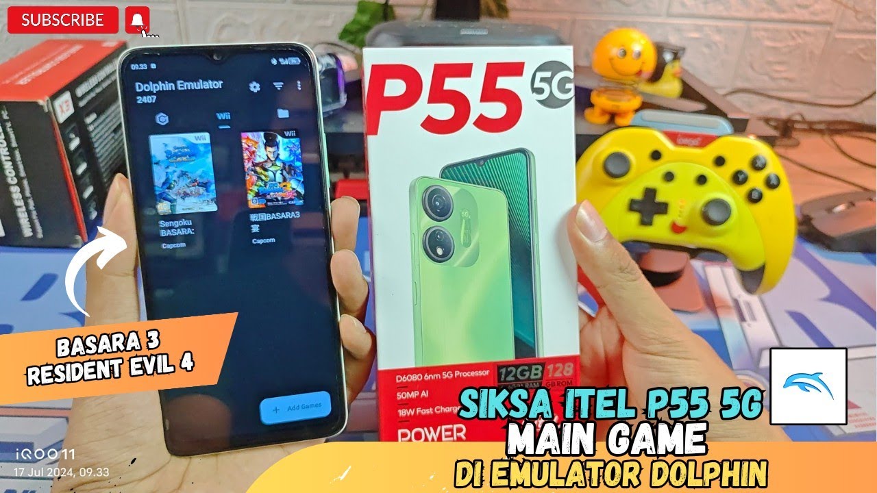 Siksa ITEL P55 5G Main Game Di Emulator Dolphin - Mediatek Dimensity 6080
