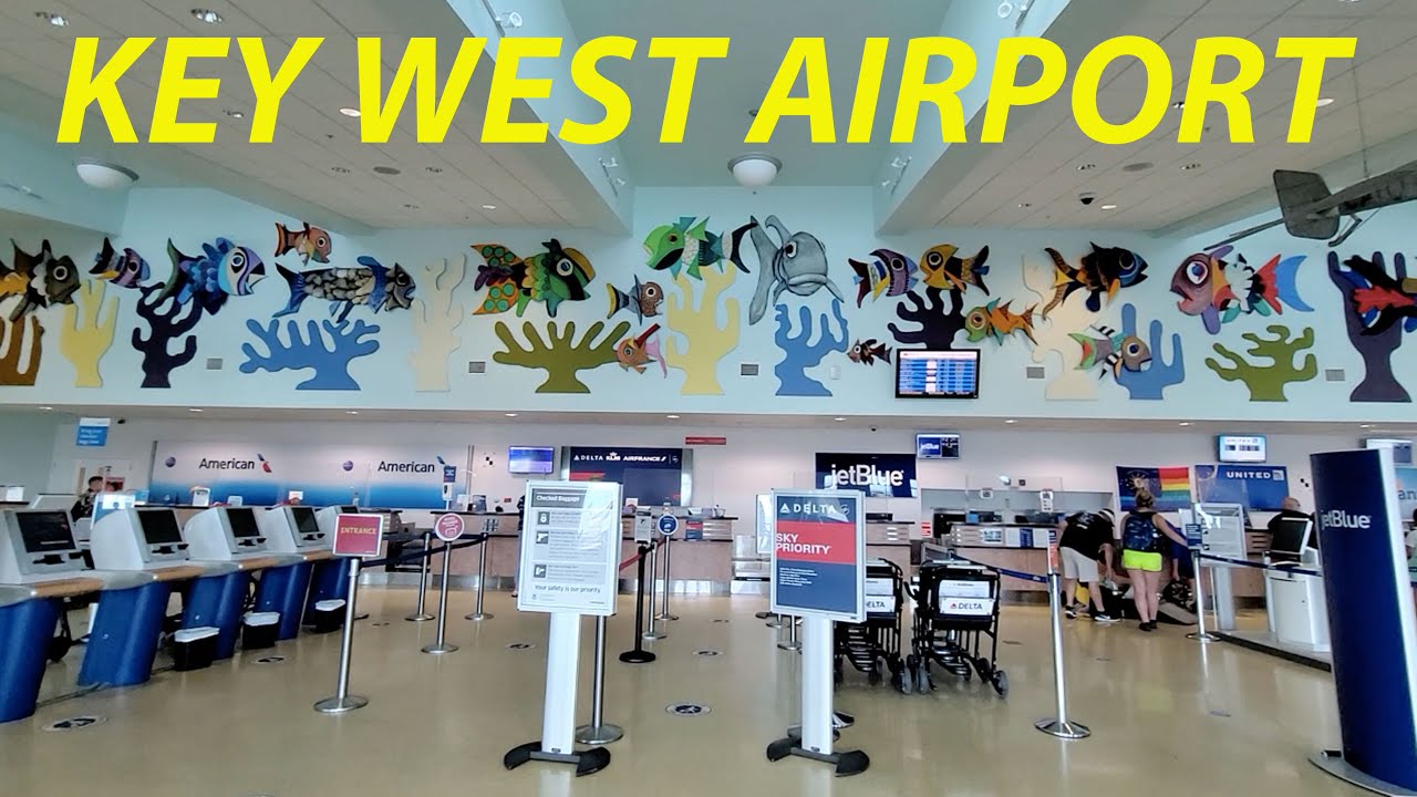 KEY WEST INTERNATIONAL AIRPORT (EYW) - FLYING BACK -KEY WEST TO NEW JERSEY #keywestairport #keywest