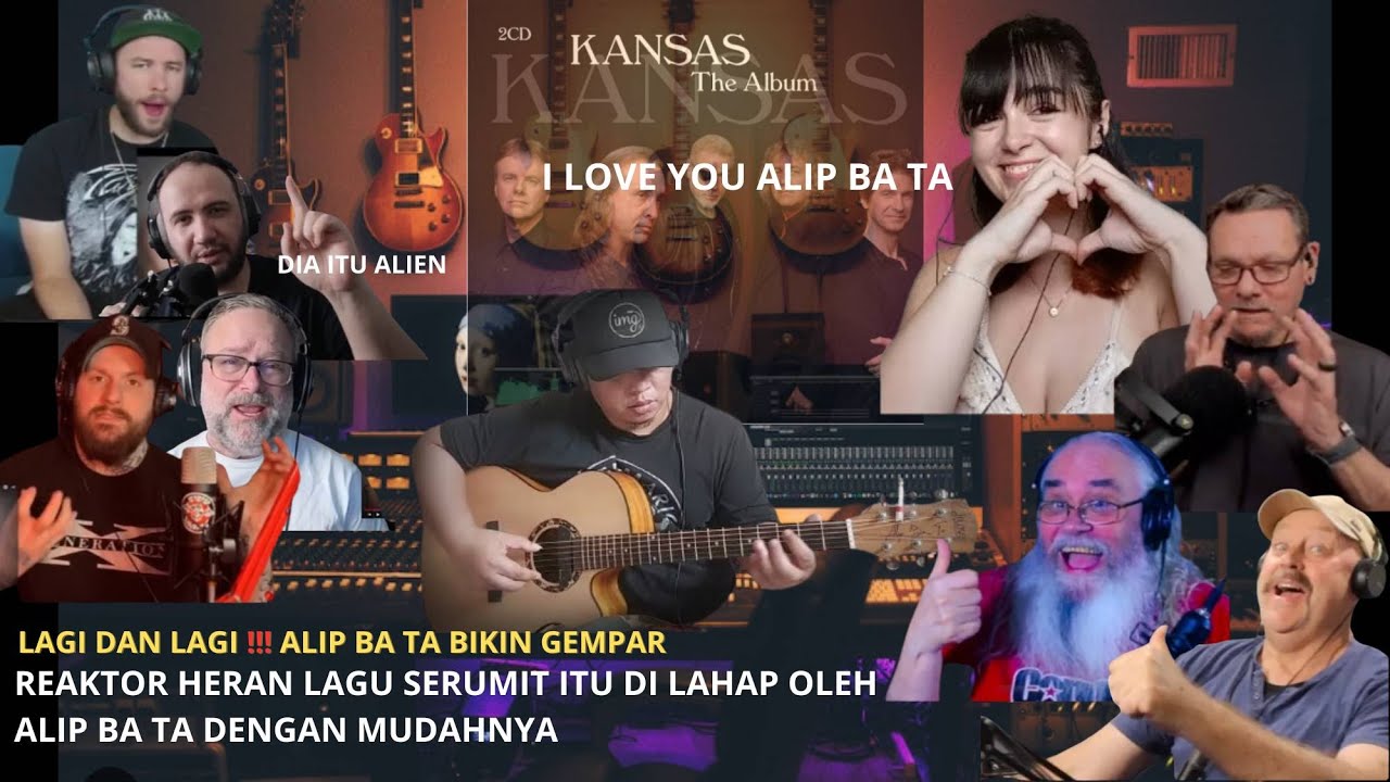KING OF HARMONI‼️LAGU RUMIT JADI MUDAH ALIP BA TA Dust In The Wind (Fingerstyle Cover) 💥