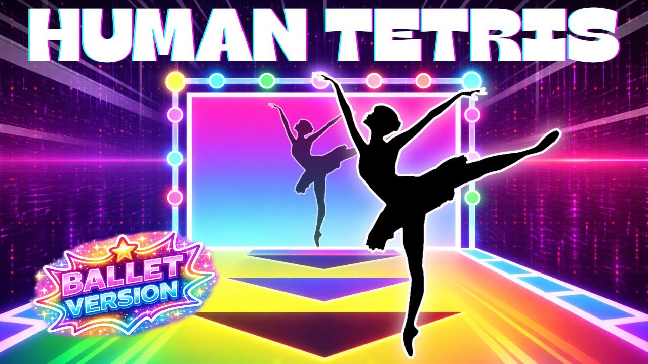 HUMAN TETRIS | &ndash;200 kcal | Immersive Interactive Warm Up | Viral Interactive Game (YOGA VERSION)