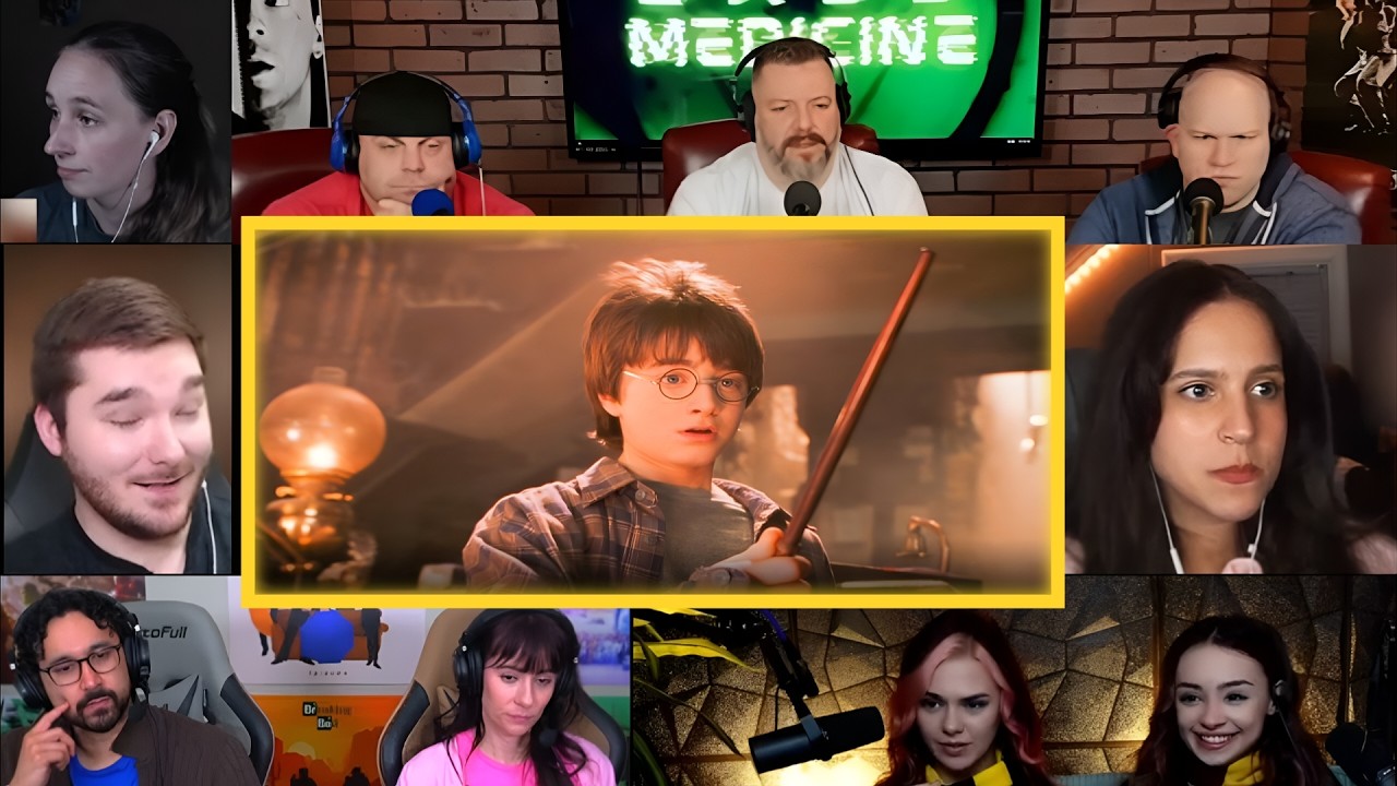 Harry Potter and the Philosopher's Stone | Full Movie Reaction Mashup
