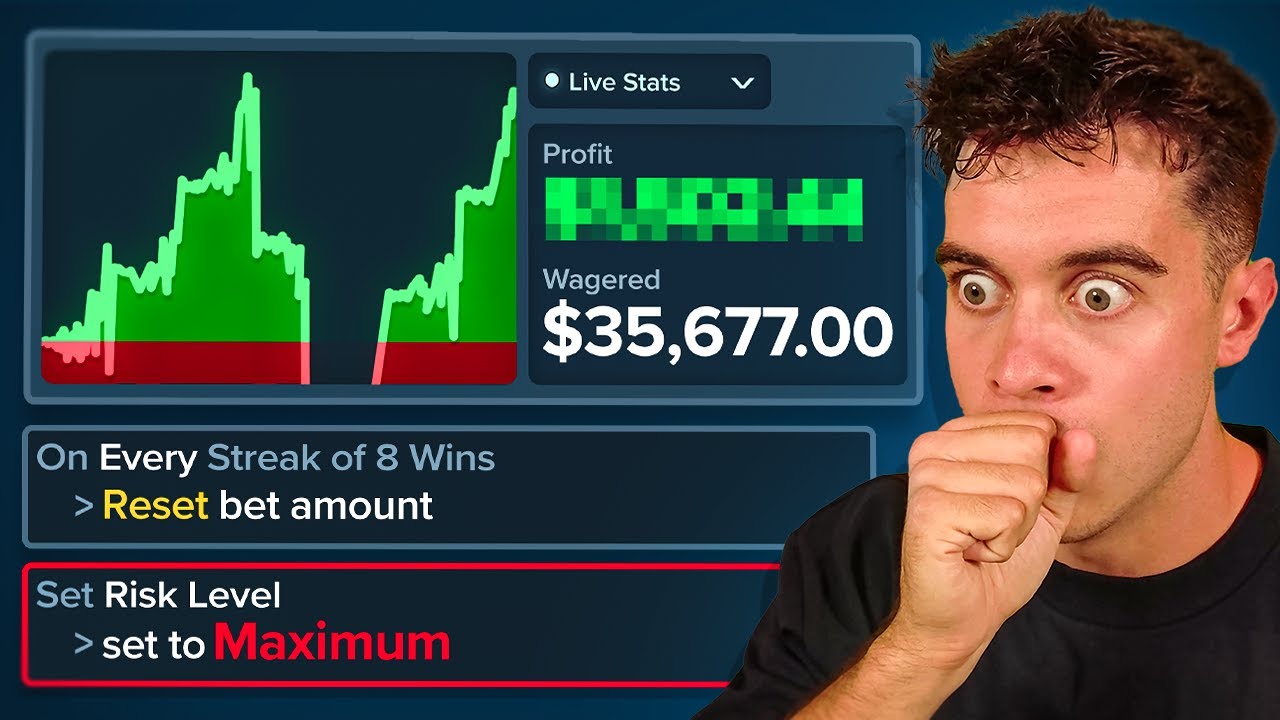 I TRIED THE RISKIEST GAMBLING STRATEGY AND IT WORKED!