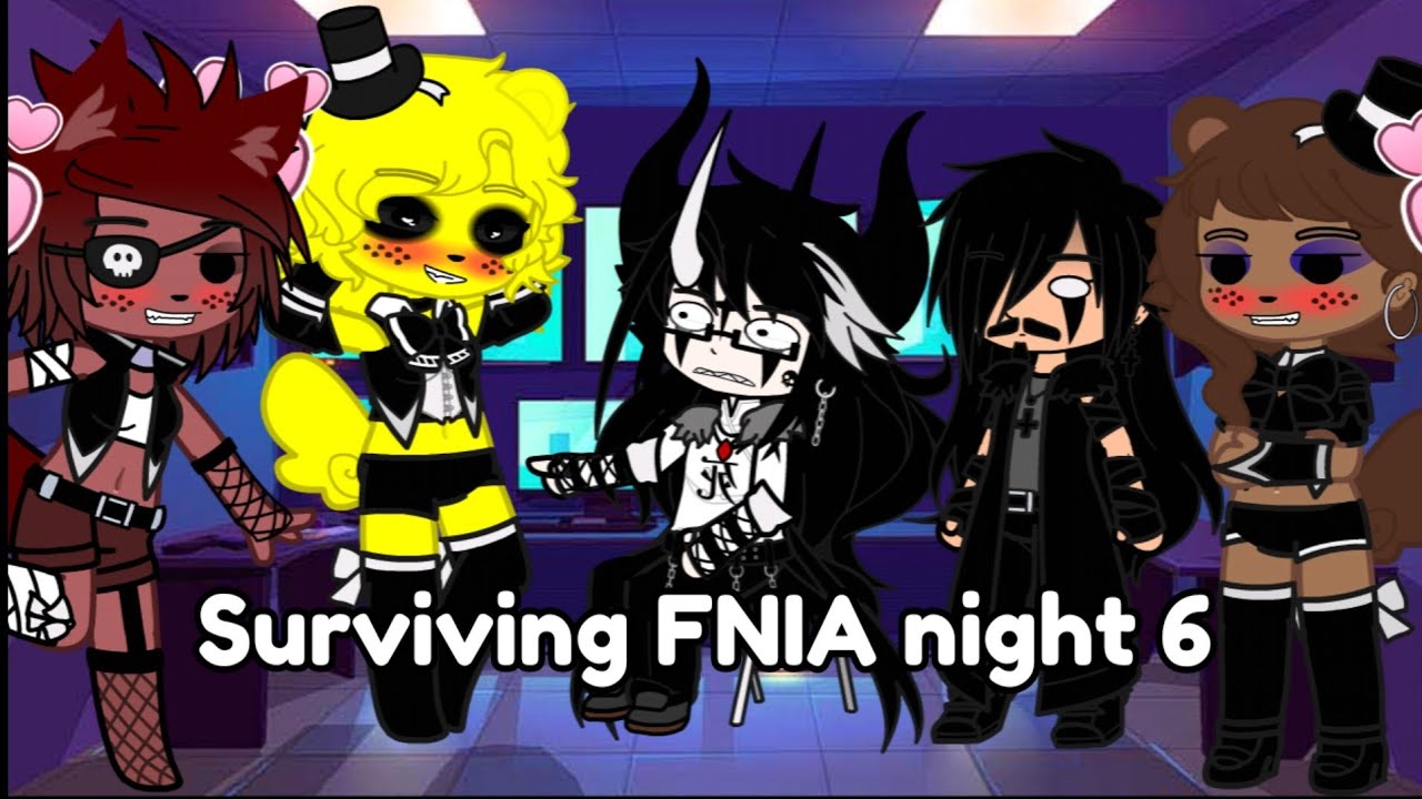 Surviving FNIA 1: Night 6 (Gacha Club)