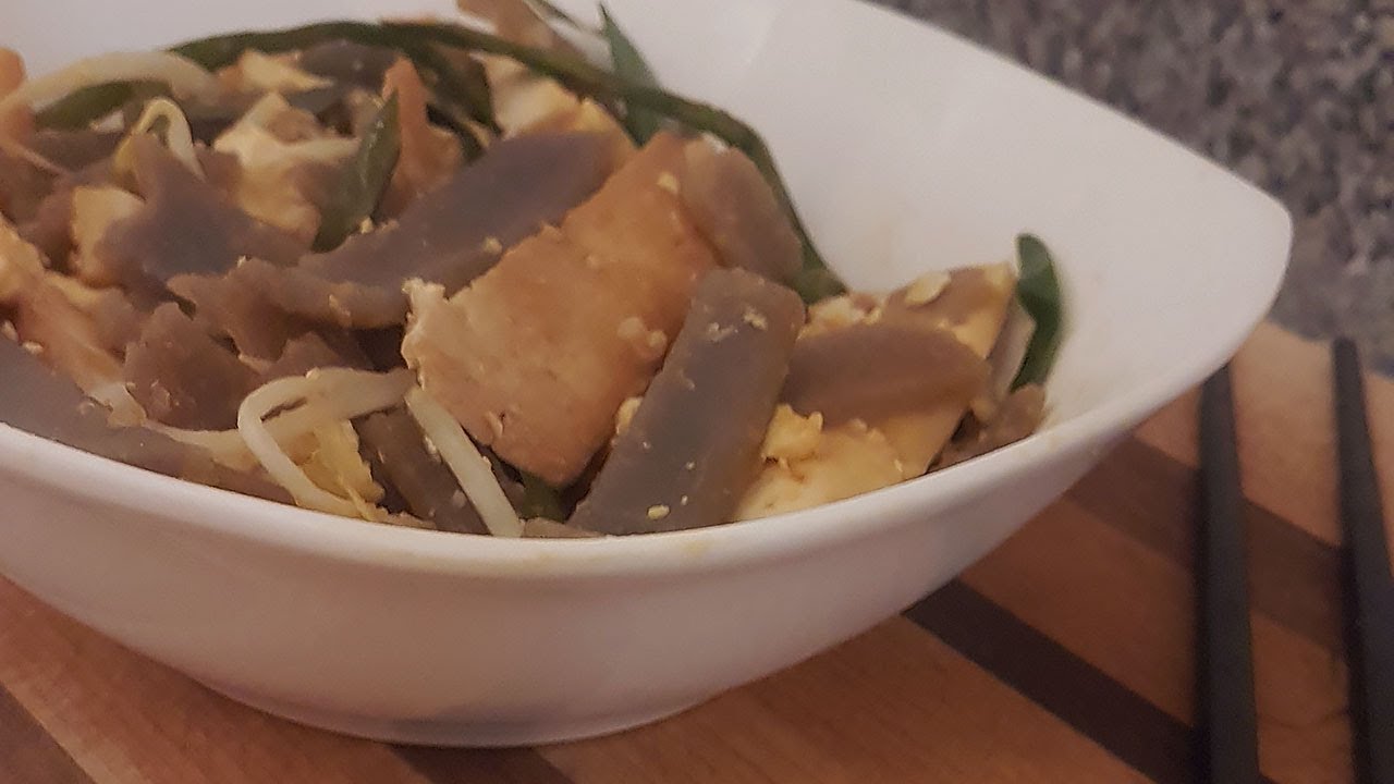 Potato Pad Thai Noodle Recipe Tutorial