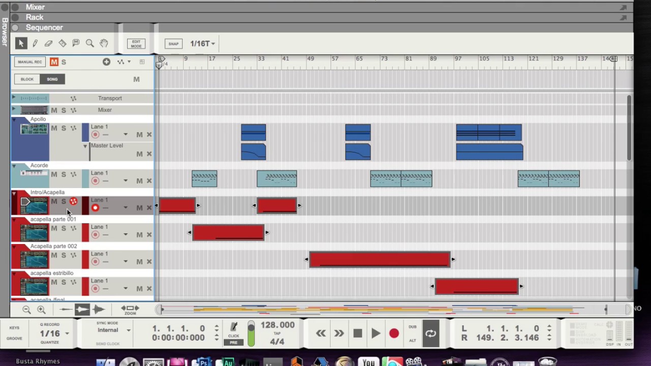 Propellerhead Reason 9 CORONA (Rhythm of the Night)