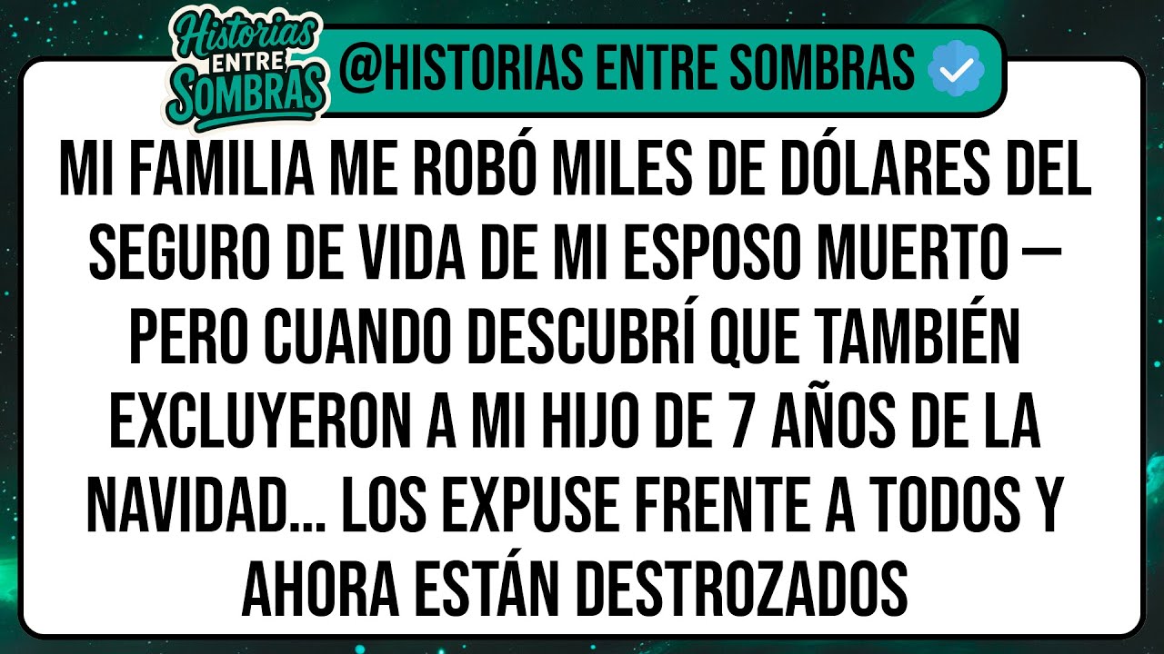 Mi Familia Me Robó Miles De Dólares Del Seguro De Vida De Mi Esposo Muerto — Pero Cuando Descubrí ..