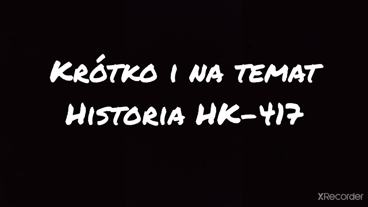 KRÓTKO I NA TEMAT HISTORIA | HECKLER & KOCH 417