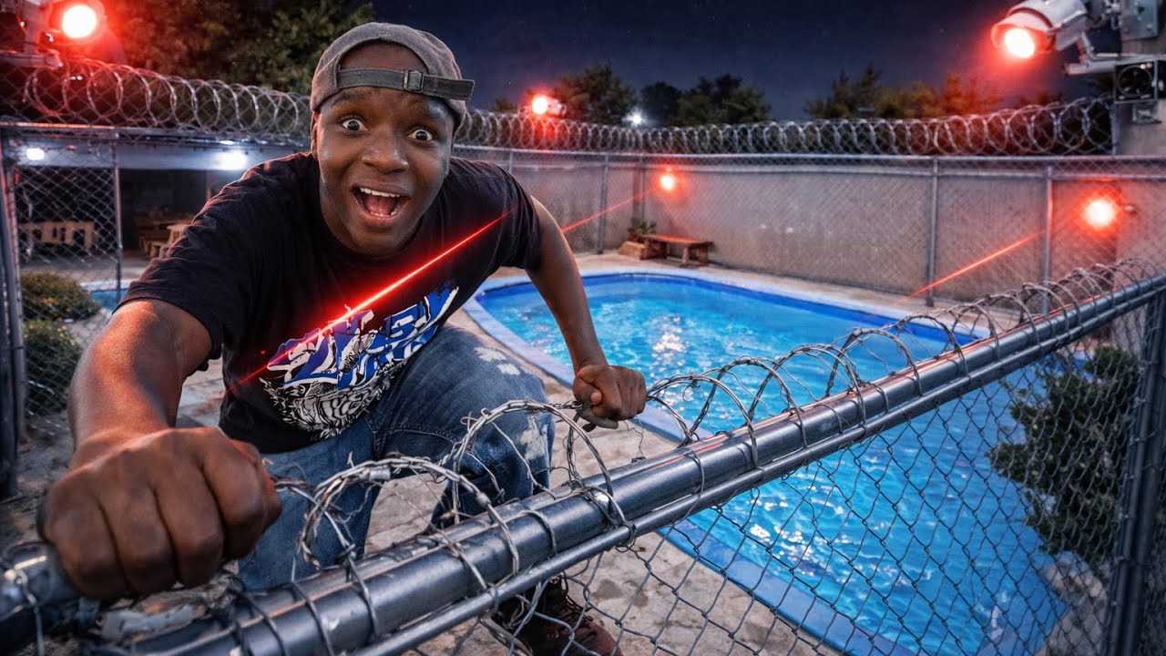 NOS INFILTRAMOS EN LA PISCINA MÁS DIFÍCIL DE TODAS 😳 