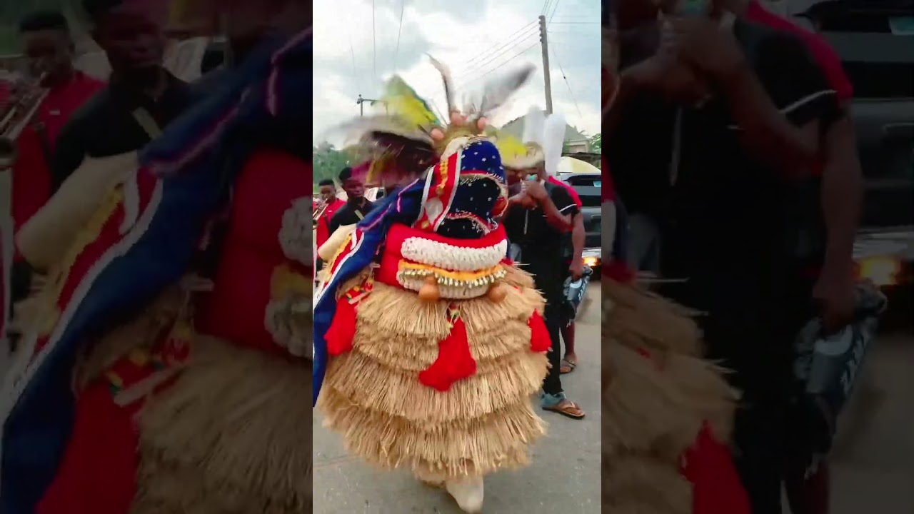 Masquerades the living spirit of Igbo tradition… 