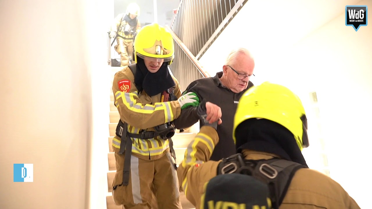 Grote calamiteitenoefening bij zorgcentrum Martinus in Weert