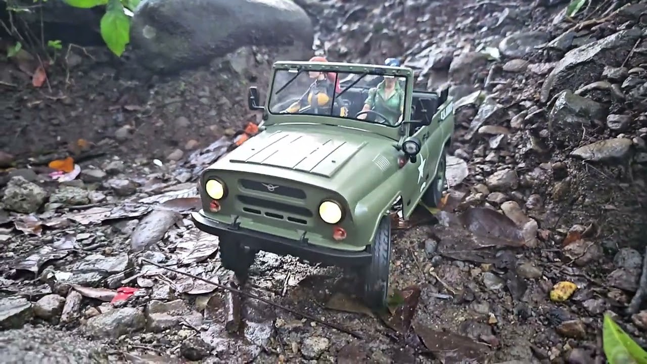 The New WPL C94 UAZ 469 UNBOXING & First Run!!!!