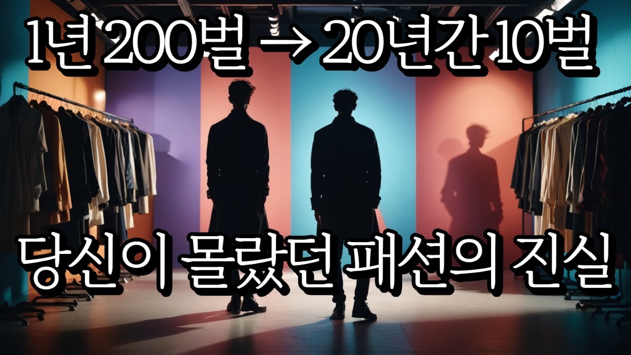 화려한 패션업계의 이중성 폭로ㅣ오디오북