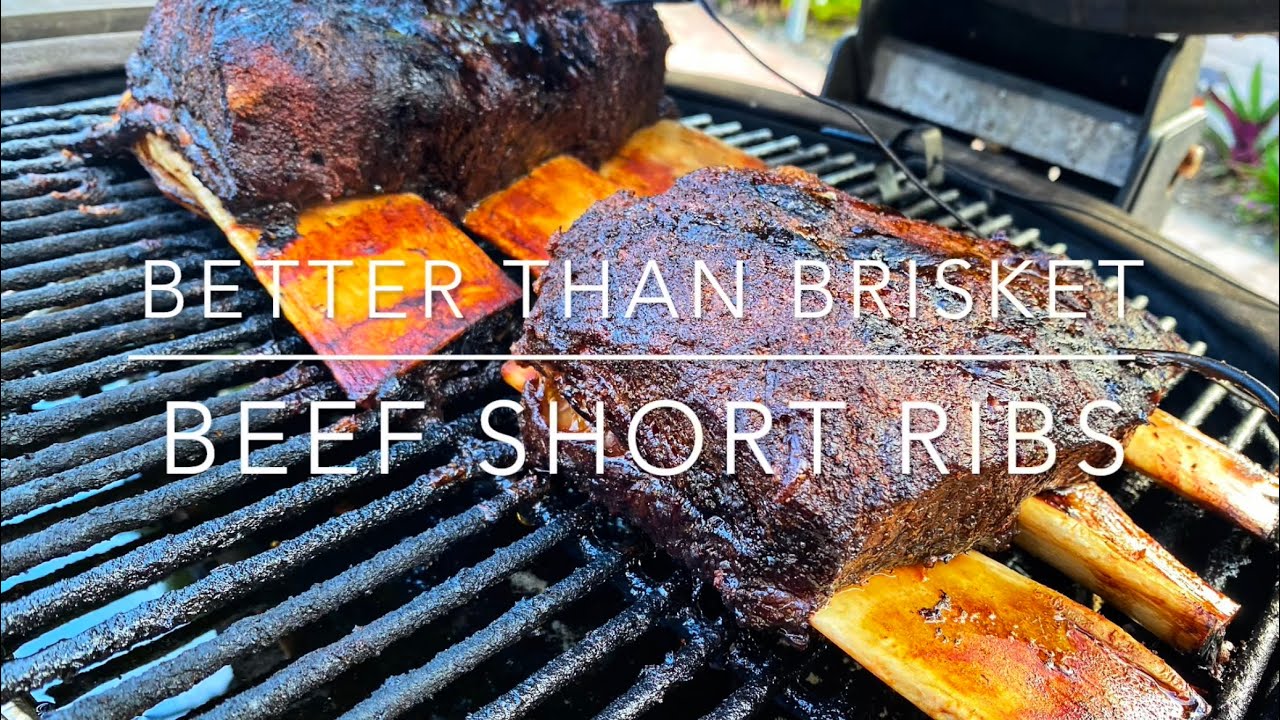 Kamado Joe Smoked Beef Short Ribs
