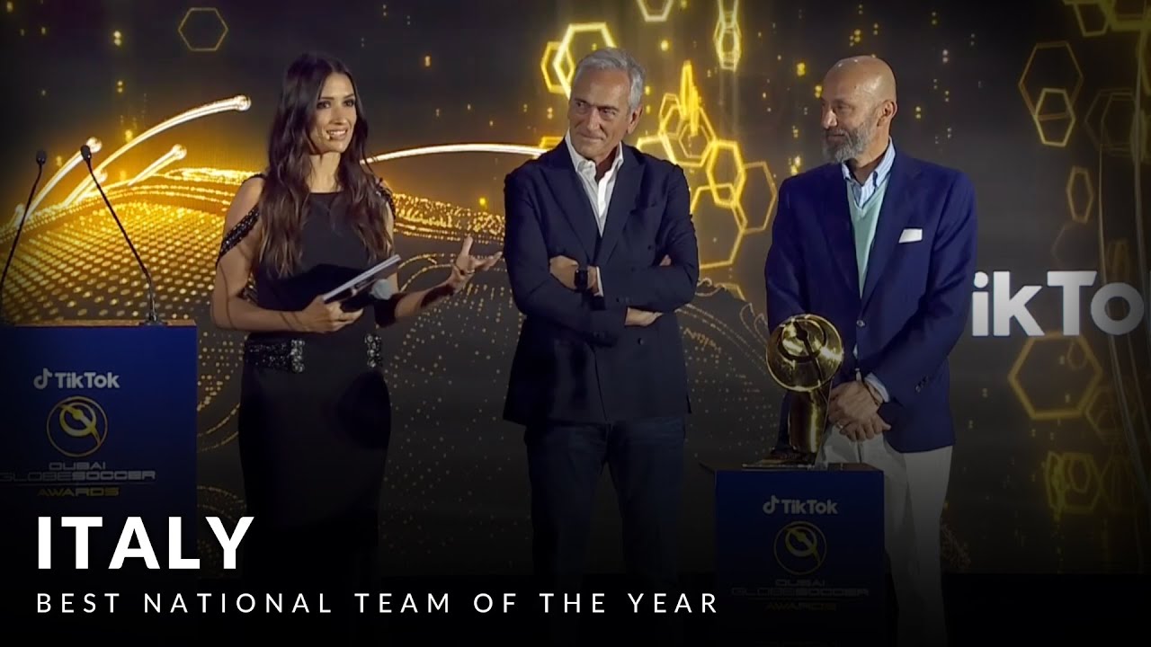 Italy awarded Best National Team of the Year 2021