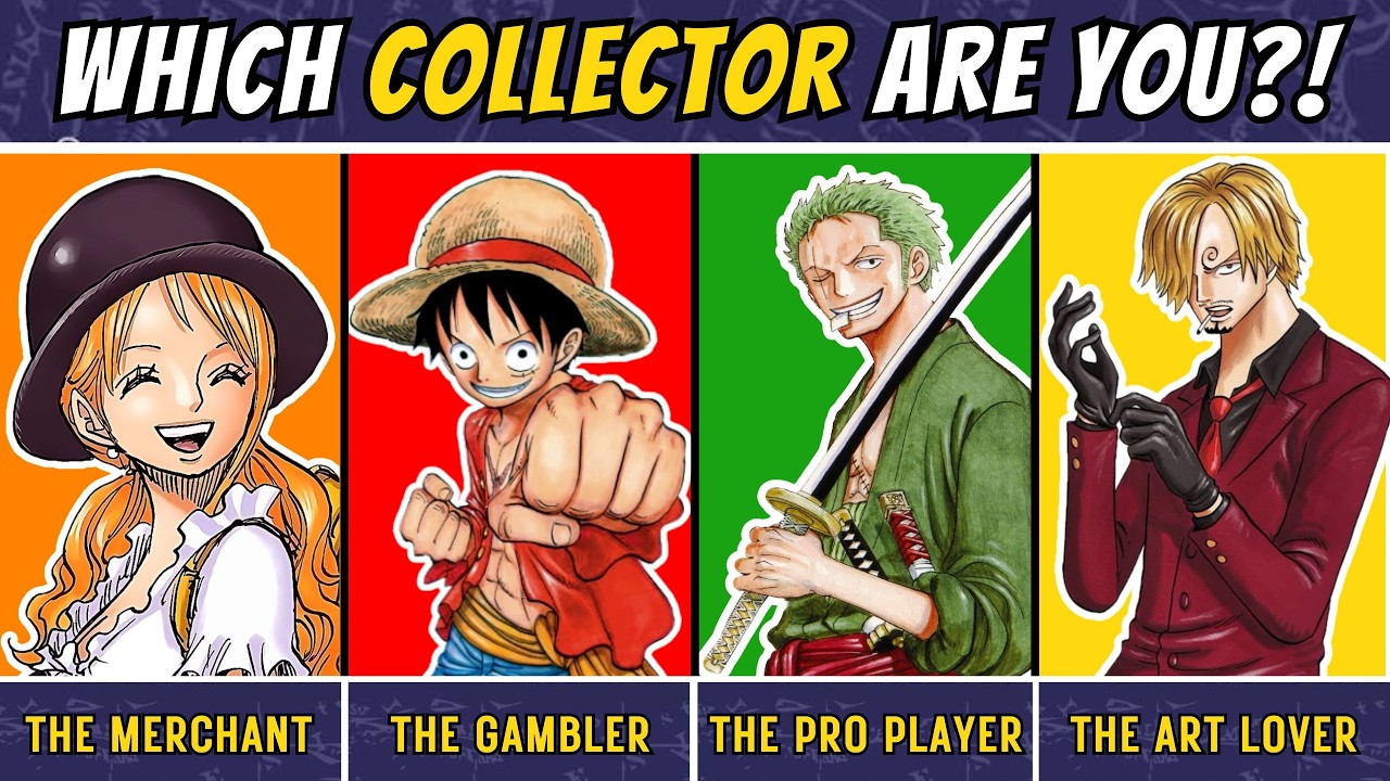 10 типов коллекционеров карточных игр One Piece: к какому типу относитесь вы?