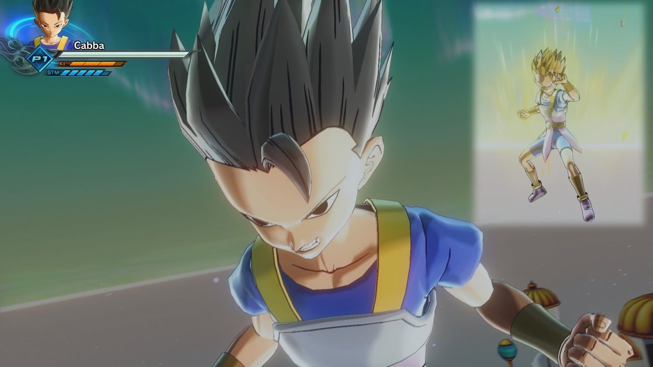 Cabba Turns Super Saiyan! ENGLISH Moveset Gameplay | DRAGON BALL Xenoverse 2 DLC Pack 1