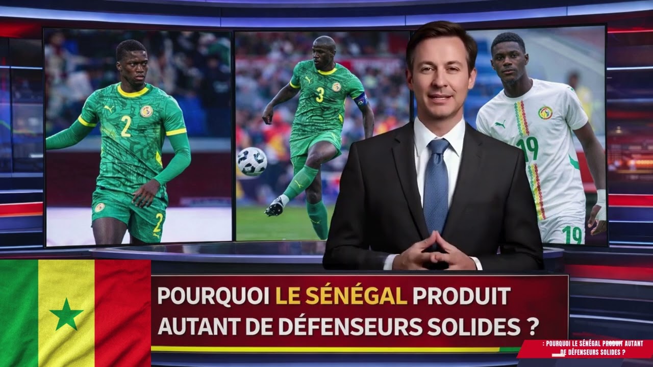 Pourquoi le🇸🇳 Sénégal produit autant de défenseurs solides ?  Mon analyse 
