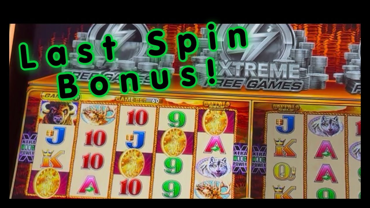 Down to my Last $1 and get a 4-Coin Bonus! Buffalo Gold Collection!