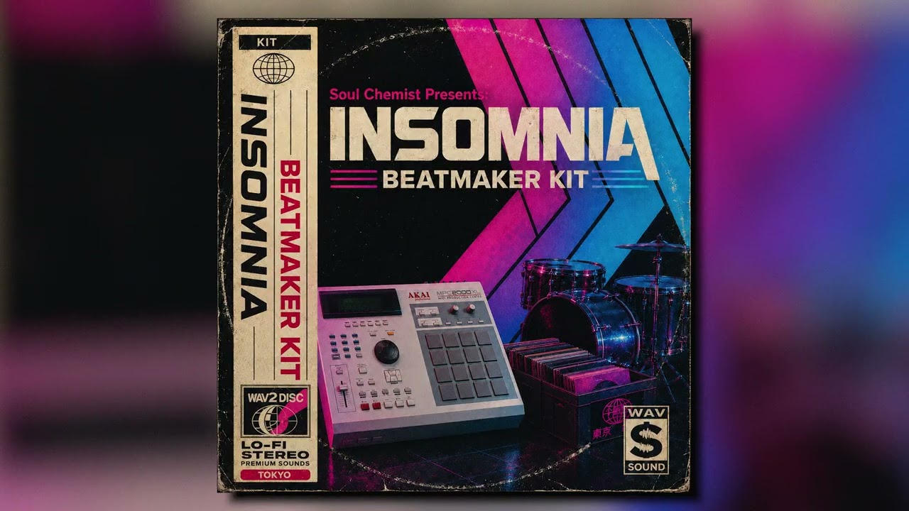Beatmakers Toolkit 2026 | Insomnia | Dark Boom Bap Samples Drums | Sample Packs by Soul Chemist