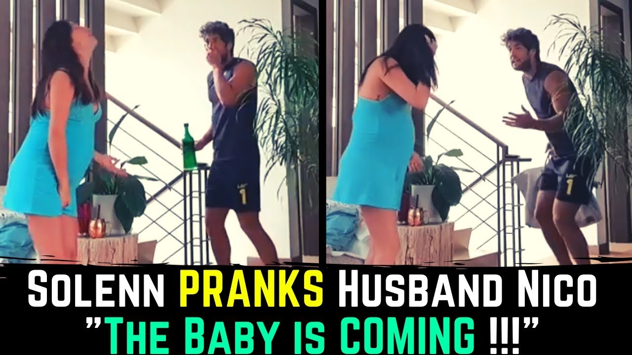LAUGHTRIP !!! Solenn PRANKS her husband Nico