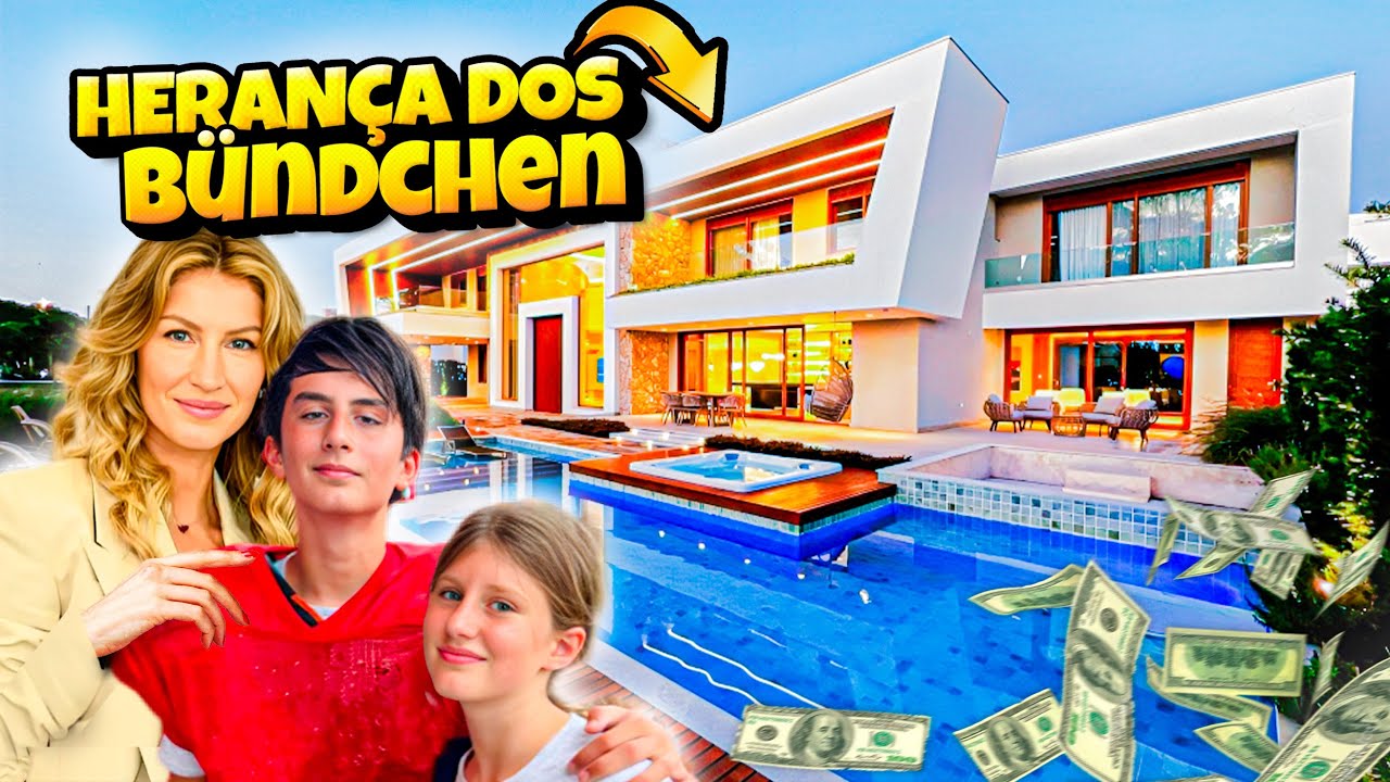 HERDEIRO DE MILHÕES! Veja a Fortuna dos Filhos da Gisele Bündchen