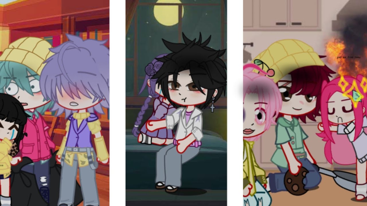 HUNTRIX BECOMES BEBEH for a DAY || SHIPS ||cringe?|| READ DESC  || #gachaclub #kpopdemonhunters #FYP