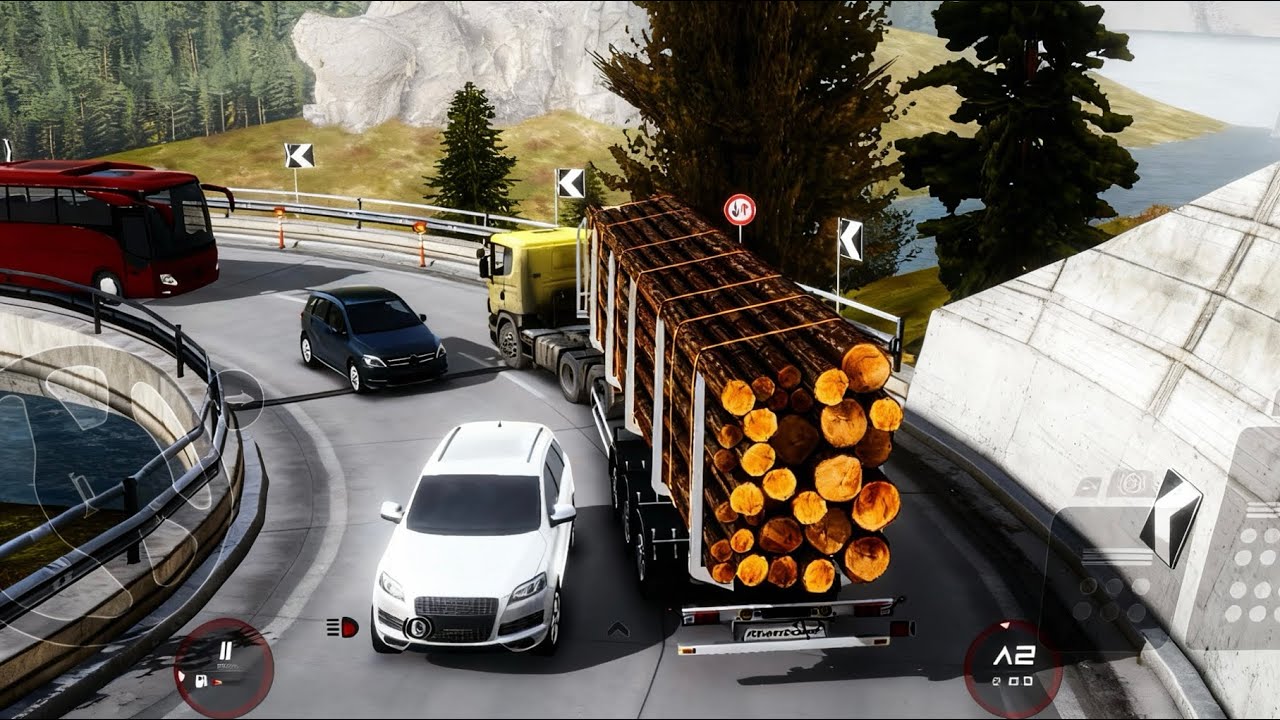 Truckers of Europe 3 gameplay in mobile 