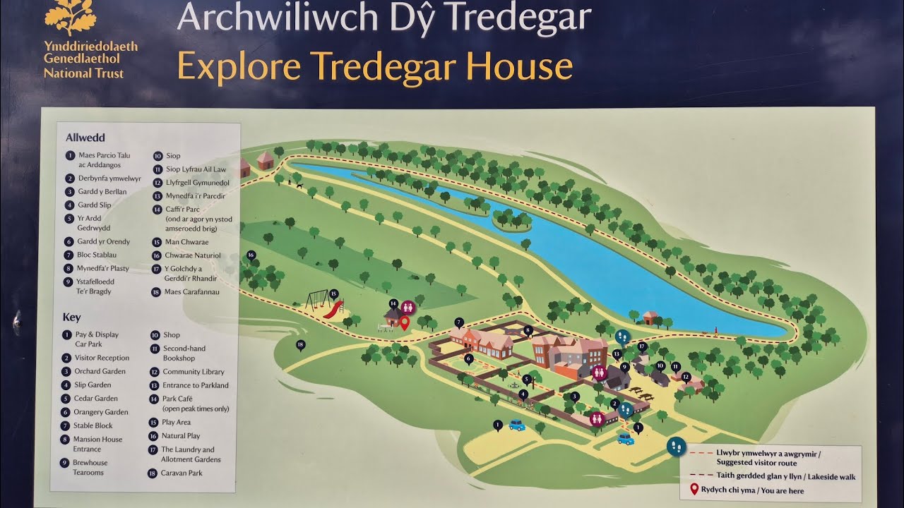 A quick tour of Tredegar House Campsite in Wales.